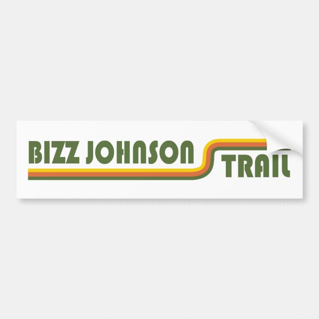 Autocollant De Voiture Bizz Johnson Trail (Devant)