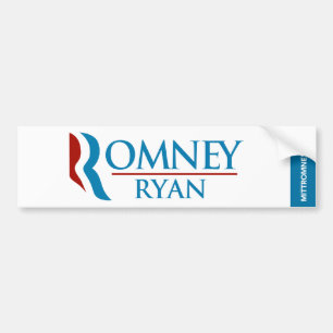 Autocollant De Voiture Blanc d'adhésif pour pare-chocs de logo de Romney