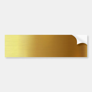 AUTOCOLLANT DE VOITURE BLANK CRÉEZ VOTRE PROPRE BÂTIMENT GOLD BUMPER
