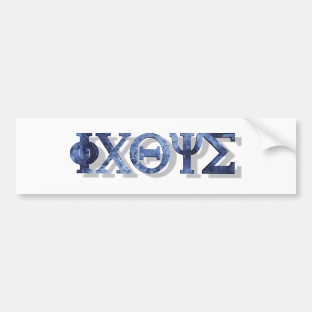 Autocollant De Voiture Bleu 3D d'IXOYE 2 (Devant)