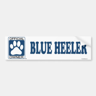 Autocollant De Voiture Bleu bleu de Heeler