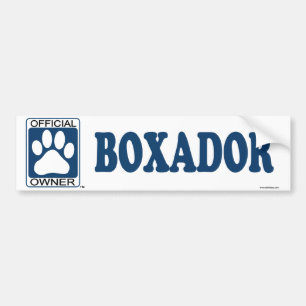 Autocollant De Voiture Bleu de Boxador