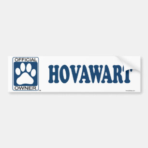 Autocollant De Voiture Bleu de Hovawart