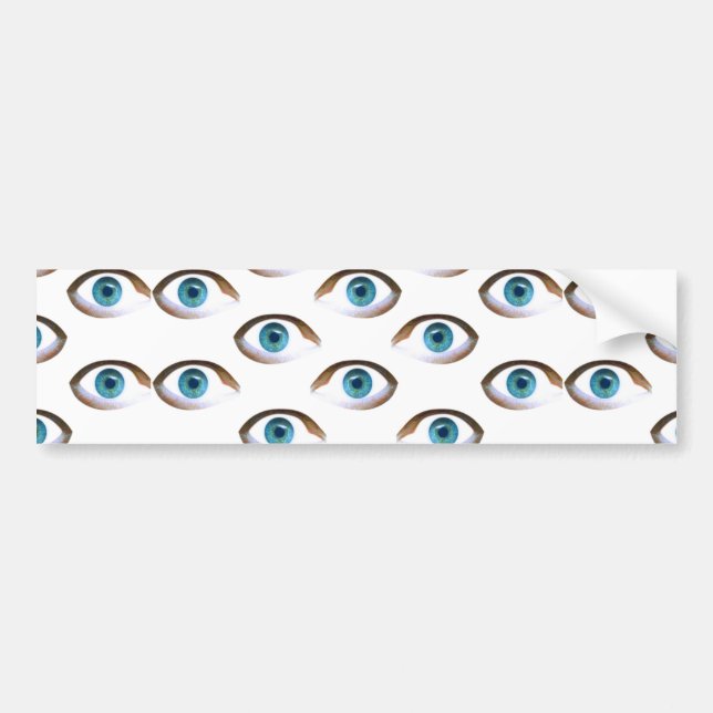 Autocollant De Voiture blue eyes (Devant)