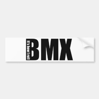 Autocollant De Voiture BMX - Il est comment je roule