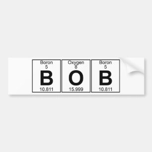 Autocollant De Voiture BOB (bob) - complètement