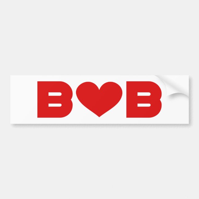 Autocollant De Voiture Bob Love (Devant)