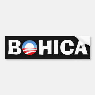 AUTOCOLLANT DE VOITURE BOHICA