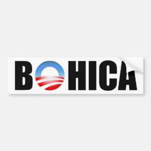 Autocollant De Voiture Bohica Obama