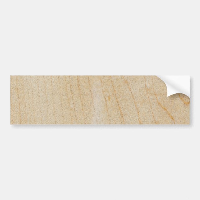 Autocollant De Voiture Bois érable (Devant)
