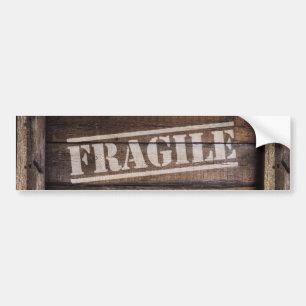 Autocollant De Voiture Bois fragile vintage