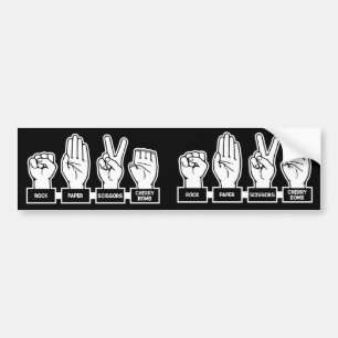 Autocollant De Voiture Bombe de R-P-s-Cerise