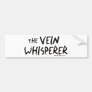 Autocollant De Voiture Bonified_Nurse_-_the_vein_whisperer2