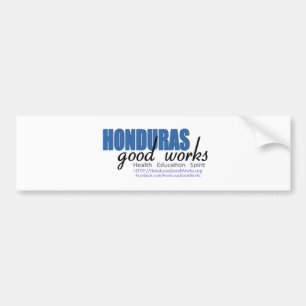 Autocollant De Voiture Bons travaux du Honduras