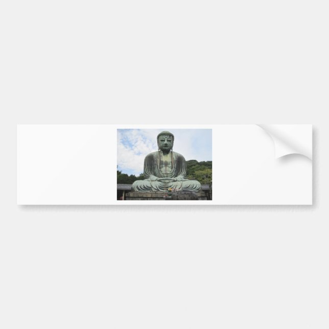 Autocollant De Voiture Bouddha Statue Bouddhisme (Devant)