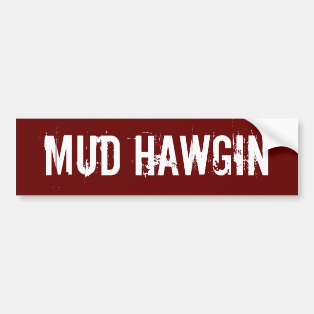 Autocollant De Voiture Boue Hawgin (Devant)