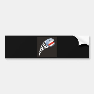 Autocollant De Voiture Boule de golf criarde