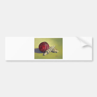 Autocollant De Voiture Boule et cautions de cricket