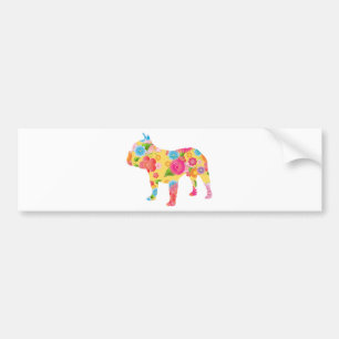 Autocollant De Voiture Bouledogue français