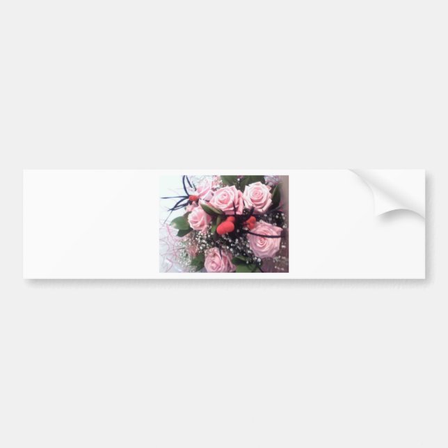 Autocollant De Voiture Bouquet de fleurs (Devant)