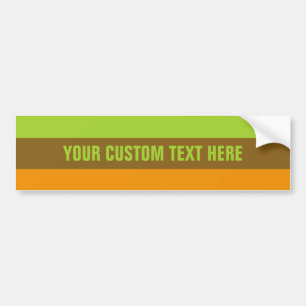 Autocollant De Voiture Boutons à trois couleurs personnalisées