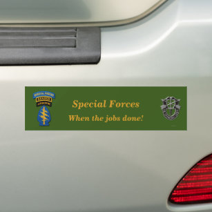 Autocollant De Voiture Boutons verts des forces spéciales