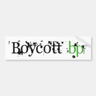 Autocollant De Voiture Boycott BP
