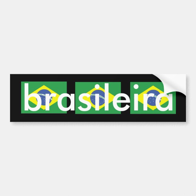 Autocollant De Voiture Brasileira (Devant)