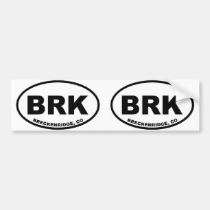 Autocollant De Voiture Breckenridge BRK