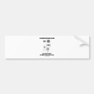 Autocollant De Voiture Brevet de système électrique de dynamo à C.A. de