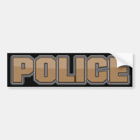 Brun 2 de Département de Police de lustre