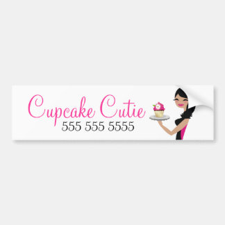 Autocollant De Voiture Brune onduleuse de Cutie de petit gâteau de 311