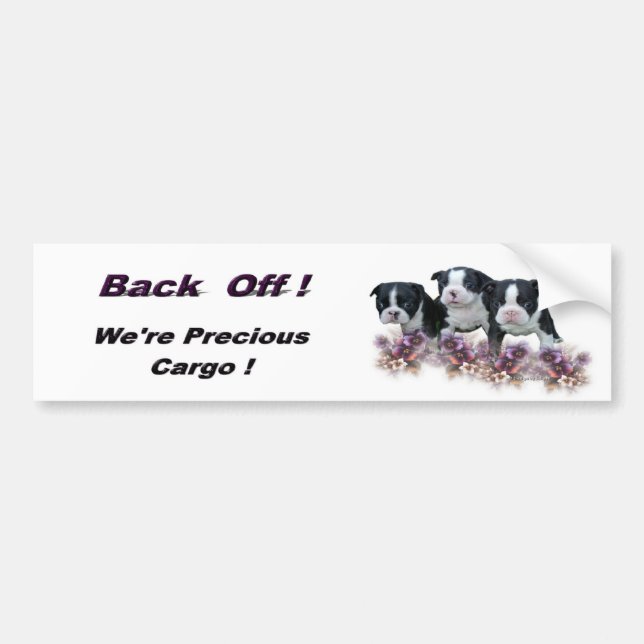 Autocollant De Voiture bt_pups_bumpersticker (Devant)