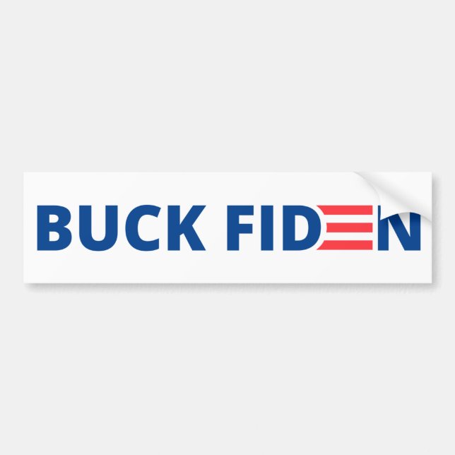 Autocollant De Voiture Buck Fiden (Devant)