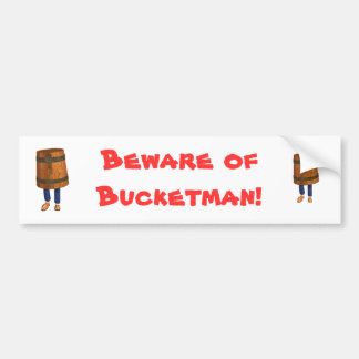 Autocollant De Voiture bucketman