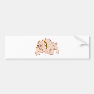 Autocollant De Voiture Bulldog