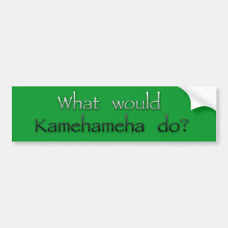 Autocollant De Voiture bumpah de kamehameha