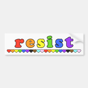 Autocollant De Voiture Bumper de résistance à la fierté