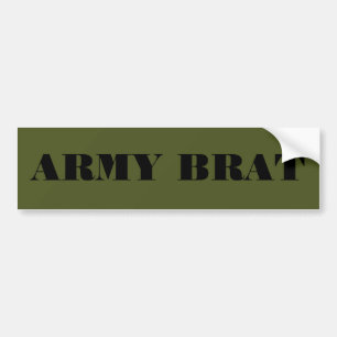 Autocollant De Voiture Bumper Sticker Armée Brat
