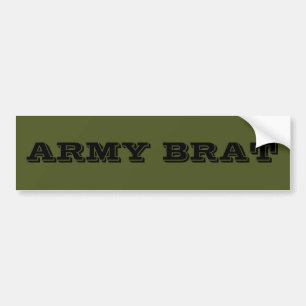 Autocollant De Voiture Bumper Sticker Armée Brat