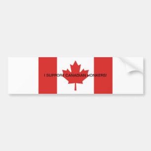 Autocollant De Voiture Bumper sticker Canada
