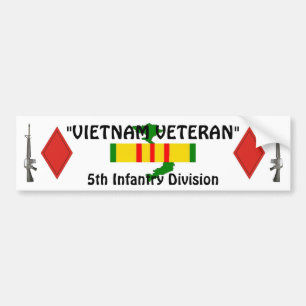 Autocollant De Voiture Bumper Sticker de 5e division Inf