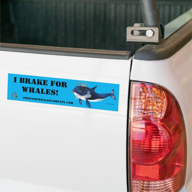 Autocollant De Voiture Bumper Sticker Princess Starr I Frein Pour Baleine (Sur camion)