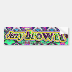 Autocollant De Voiture Bumpersticker Brown de Jerry