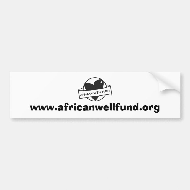 Autocollant De Voiture Bumpersticker d'AWF (Devant)
