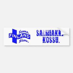 Autocollant De Voiture Bumpersticker de la Finlande