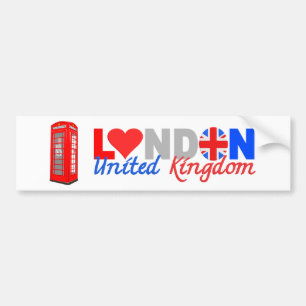 Autocollant De Voiture Bumpersticker de Londres