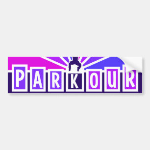 Autocollant De Voiture Bumpersticker de PARKOUR