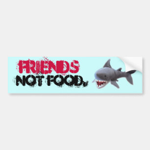 Autocollant De Voiture Bumpersticker de requin