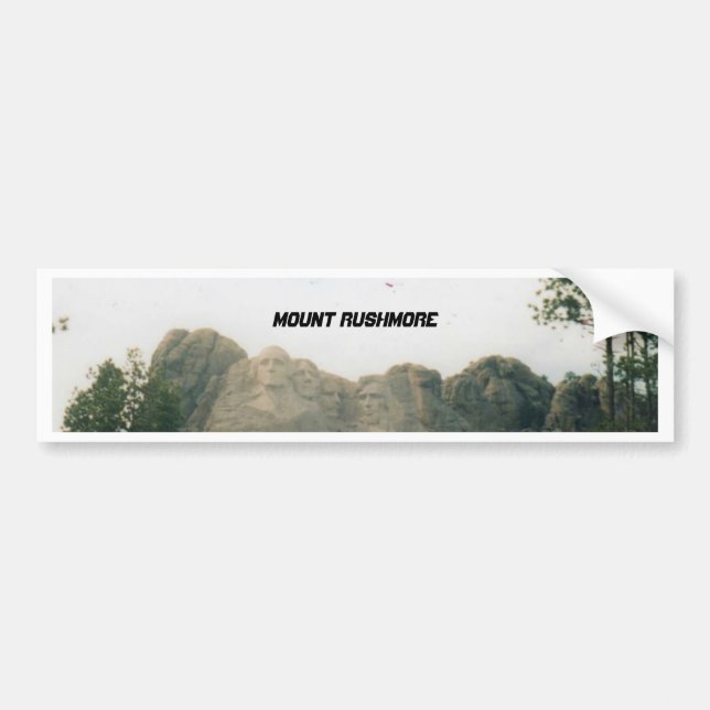 Autocollant De Voiture Bumpersticker du mont Rushmore (Devant)